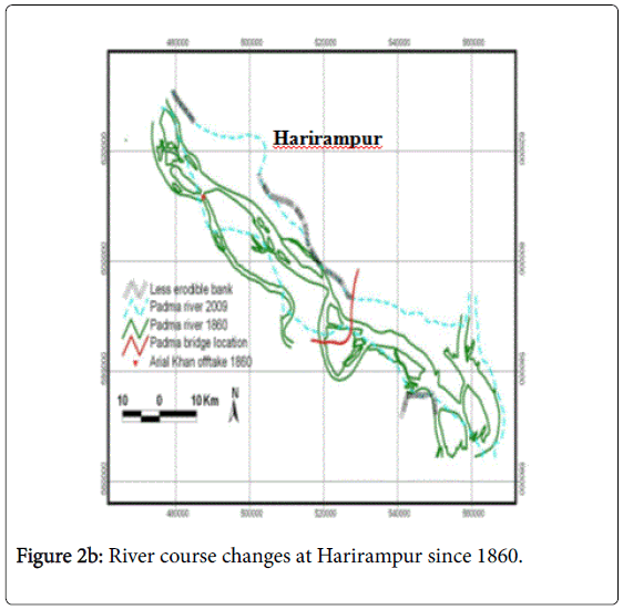 Bank Erosion Pattern Analysis by Delineation of Course Migration